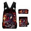 Mochila Fire Shadow nueva mochila transfronteriza traje de tres piezas caricatura moda hombres y mujeres estilo callejero universitario
