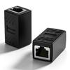 Rede de cabeça direta RJ45 conector de cabo de rede conector extensor de cabo de rede cobre puro blindagem fábrica atacado