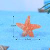 Decoración Bonsái de Planta Suculenta Accesorios de Acuario de Playa Adornos de Micropaisaje Estrella de Mar Estrella de Cinco Puntas Artesanías de Resina