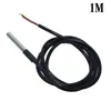 Sensor de Temperatura Digital Ds18B20 Sonda para Medición de Temperatura del Agua Cable de Temperatura Tipo Encapsulado de Acero Inoxidable 10m