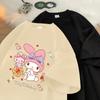 Camiseta de manga corta de estilo extranjero para niños de Fried Street, camiseta de verano para niños de talla mediana y grande, camiseta de media manga de verano a la moda