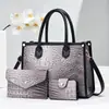 2025 Bolsa de Ombro Fashion Style Coreano Simples Nova Bolsa Versátil Transversal Grande Bolsa Personalizada Feminina Bolsa de Mão Feminina