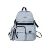 Mochila estilo workwear com estojo combinando, compartimentos com múltiplos bolsos para armazenamento, grande capacidade, versátil para estudantes indo para a escola, no trajeto para o trabalho ou viajando.