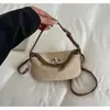 Bolso Cruzado de un Solo Hombro Más Vendido Primavera y Verano 2026, Bolso Retro Estilo Coreano Ins para Debajo del Brazo, Bolso de Mujer Versátil de Gran Capacidad para el Día a Día