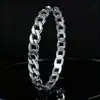 Pulsera Transfronteriza de Acero Inoxidable Europea y Americana, Pulsera de Clavo de Acero de Titanio para Mujer, No se Desvanece, Simple, Versátil, Pulsera de Moda y Elegante