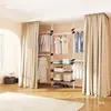 Perchero de ropa de arriba a abajo para vestidor almacenamiento en dormitorio completo estantería para vestidor hecha por uno mismo estante de almacenamiento en forma de L