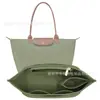Bolsa de Maquillaje de Fieltro Bolsa Longchamp Bolsa Dentro de Bolsa Compartimentos Múltiples Gran Capacidad Bolsa Organizadora con Forro Tipo Empanada Bolsa de Inserción de Fieltro