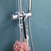 Gancho para Colgar Puerta de Vidrio Multiusos, Gancho de Conexión, Nuevo Gancho Combinado, Soporte para Teléfono Móvil, Soporte para Bola de Baño