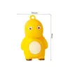 Decoración para Pastel de Dragón de Leche Gordito Pequeño de Moda Lindo Genial Amarillo Pequeño Dinosaurio de Leche Decoración para Hornear de Cumpleaños