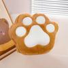 Almohada Muñeca Calentador de Manos con Forma de Pata de Gato Cubre Manos Peluche Muñeco Tres en Uno Muñeco Cojín de Pata de Gato