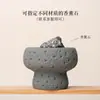 Adorno de piedra de cristal natural, difusor de fragancia, piedra aromática para interiores, decoración de escritorio para el hogar y la oficina, diseño simple