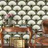 Papel de Parede Autoadesivo Estilo Europeu com Cerdas de Cavalo Grande para Sala de Estar, Quarto, Parede de Fundo de TV, Adesivos de Decoração de Parede, Adesivos de Parede para Reforma