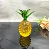 Nuevos Adornos de Piña de Citrino Vidrio Piña Piña Entrada Gabinete de Vino Mesa Joyería Adornos Creativos de Cristal
