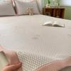 2025 Nueva Colchoneta de Seda de Hielo de Doble Cara para Invierno y Verano de Doble Uso, Colchoneta de Bambú Ratán para Dormitorio de Estudiante Individual Clase A Grado Materno Infantil