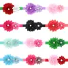 Diadema infantil de girasol Borde crudo doce ángulo color sólido diadema de bebé accesorios para fotografía de bebé tocado 24 colores