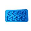 Forma de gelo em formato de pato para festa de bar pato silicone bandeja de gelo patinho pequeno 8 grades Cubo de Gelo atacado RS-7370