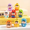 Mario Shin Chan Lindo Dibujo Animado Partículas Lindas Caja de Regalo Adorno de Resina Accesorios para Joyería DIY Figura Llavero Venta al por Mayor
