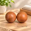 Pelota de Salud de Ciprés Juguete de Madera Pelota Sólida Pelota de Fitness Masajeador de Manos para Adultos Mayores Balonmano