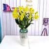 Una generación de flores artificiales fotografía de cine accesorios de escenario decoración de sala de estar en casa flores de colza falsas flores de ricino