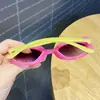 Gafas de Sol para Niñas, Lazo de Dibujos Animados, Gafas de Sol de Moda Tendencia, Gafas de Sol Anti-UV de Juguete para Niñas Pequeñas