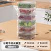 Puesto de raspado de hielo herramientas juego completo de ingredientes para raspado de hielo al por mayor caja de materiales pequeños con tapa gelatina especial frutas pesca exhibición