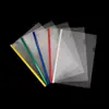 Carpeta de Varilla de Tracción de Plástico Personalizada Carpeta A4 Funda para Archivos Carpeta de Varilla de Tracción Carpeta de Varilla de Tracción Transparente de PP