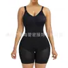 Faja Cruzada con Cremallera, Tejido de Malla Dura de Nylon, Malla Gruesa 260g Versión Reforzada, Moldeador Corporal de Una Pieza