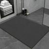 Alfombrilla de Barro Diatomeas para Baño Inodoro Alfombrilla Absorbente de Agua Color Sólido Degradado Resistente a la Suciedad Puerta de Inodoro Alfombrilla Antideslizante Alfombrilla de Secado Rápido para Pies