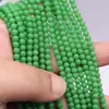 Cuentas de Vidrio Redondas de Color Sólido Transparentes de 3-8 mm para Manualidades DIY, No se Desvanecen, Accesorios para Joyería Hecha a Mano con Cuentas, Collar, Pulsera