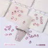 Trébol de cuatro hojas Cinturón francés Gota de agua Zircón largo Arte de uñas Súper brillante Mini Pequeño Fondo plano Pedrería Decoración de uñas