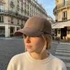 Gorra para Hombre en Primavera y Otoño, Gorra Casual Sencilla con Letra R Bordada, Gorra de Béisbol, Gorra con Visera para Exteriores, Sombrero para el Sol