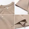 Camiseta para Hombre, Nuevo Estilo de Verano, Algodón Jelly de Modal, Moderna, Holgada, Transpirable, Informal, Versátil, de Manga Corta, Camiseta de Cuello Redondo para Hombre