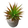 Hojas Simuladas de Espada Grande, Decoración del Hogar, Hojas de Espada Simuladas, Pegamento Suave de Sisal, Flores Artificiales Falsas, Plantas Verdes, Accesorios Florales en Maceta