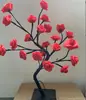 Lámpara de rama de rosa LED transfronteriza USB flor artificial decoración de dormitorio regalo de Navidad San Valentín lámpara de mesa pequeña decorativa