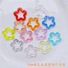 Llavero DIY Accesorios Metálicos Anillo de Alambre Hebilla de Puerta Correa de Silicona Cuerda de Cuero Colgante Anillo de Tarjeta Campanilla Pequeña Hebilla de Resorte