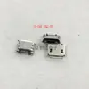 Micro USB Tipo B Hembra de Montaje Completo con Columna para Micrófono Enchufe de 5.9 mm Tipo B Conector de Interfaz de Carga Android