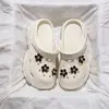 Zapatos Transpirables con Agujeros para Mujer Ropa Exterior 2024 Verano Eva Dung Sense Plataforma Sandalias de Playa Antiolor con Aumento de Altura Chanclas con Agujeros