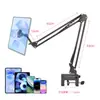 Soporte para Teléfono de Mesita de Noche Clip Perezoso para Tablet Universal para iPad Nuevo Magnético de Escritorio Dormitorio Brazo Metálico para Ver Series