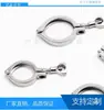 Conjunto de conexões para tubos de água com abraçadeira de peça única em aço inoxidável 304, abraçadeira de instalação rápida, abraçadeira de liberação rápida