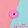 Pegamento Crema Pegamento Funda para Teléfono Móvil Material DIY Resina Colorido Donut Accesorios Comida Artificial Juguete Accesorios de Joyería