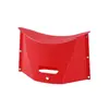 Taburete Plegable Tipo Tarjeta, Cesta Multifuncional Portátil para Acampar y Pescar al Aire Libre, Taburete de Plástico Portátil Plegable