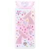 Pegatina autoadhesiva de mariposa con forma de hada de dibujos animados para niños, con brillantes diamantes acrílicos, perlas y gemas de cristal.