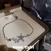 Joyas Estrella Luna Diosa Fritillaria Piedra Preciosa Pulsera Lujo Ligero Gama Alta Lazo Zirconia Collar traje