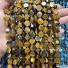 Cristal de água-marinha natural Tianhe pedra apatita hexagonal contas soltas diy pulseira colar jóias atacado