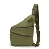 Bolsa de Pecho Camuflaje para Exteriores Transfronteriza de Hombro Único Estilo Militar Táctica para Pecho de Hombres Mochila de Montañismo Exterior Cruzada Izquierda en el Pecho