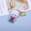 Llaveros acrílicos personalizados, mercancía de anime y caricaturas, colgantes pequeños de doble cara hechos a medida para regalo, al por mayor