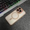 Adecuado para Iphone17Promax Yidun Funda Magnética para Teléfono Esmerilada Apple 16 Anticaída 15 Funda Protectora de Gama Alta