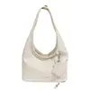 Yuezi 2026 Verano Nuevo Estilo Hombro Único Retro Versátil Gran Capacidad Casual Moda Bolso Tote Simple para Mujer
