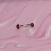 16 Colores Clavo Curvo Ojo de Gato para Ceja Clavos para Labio de Acero Inoxidable Clavos para Dedo con Espiral Interna Joyería de Piercing de Moda Europea y Americana