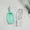 Capa de Silicone para Álcool em Gel de 50ml, Capa Oval de Silicone para Álcool em Gel, Capa de Silicone para Frasco, Capa de Silicone para Frasco de Perfume em Estoque